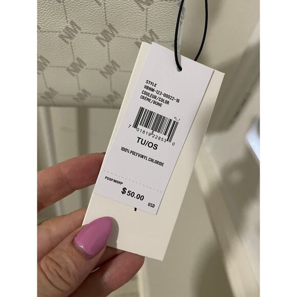 Nicole Miller Ivory Signature Logo Crossbody - Picture 5 of 6